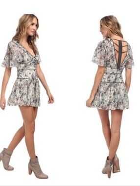 FREE PEOPLE PERFECT DREAM FLORAL DRES. Size 4